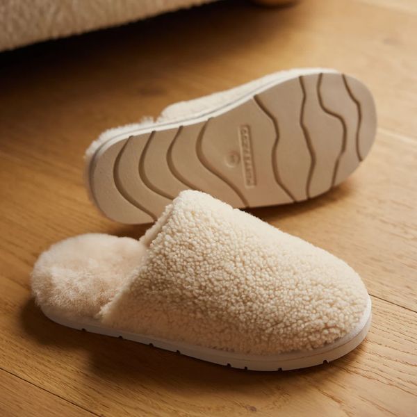 Cozy Earth Puffy Sheep Slippers