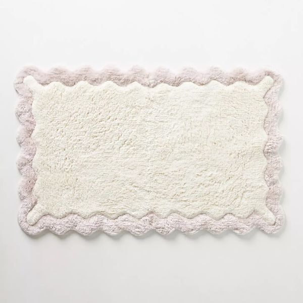 Maeve by Anthropologie Scalloped Bath Mat