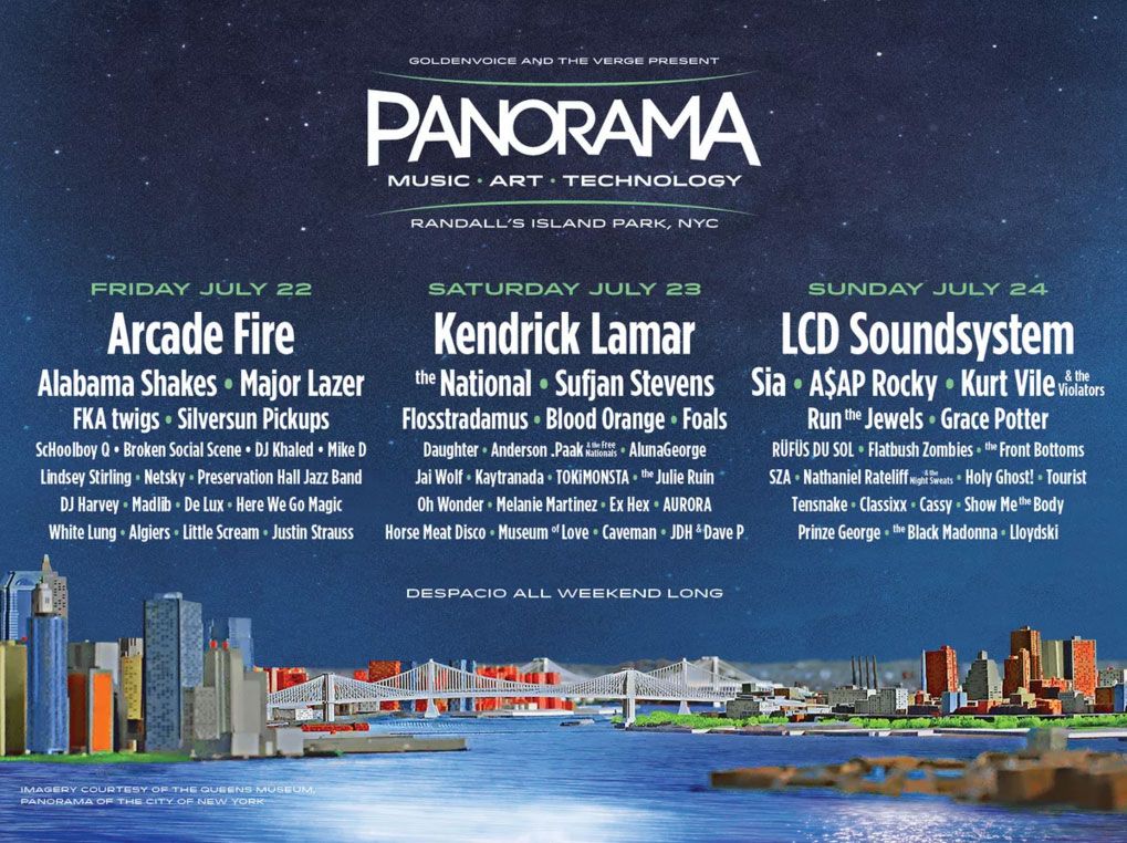 Coachella Team Announces Lineup for New York’s First Panorama Music