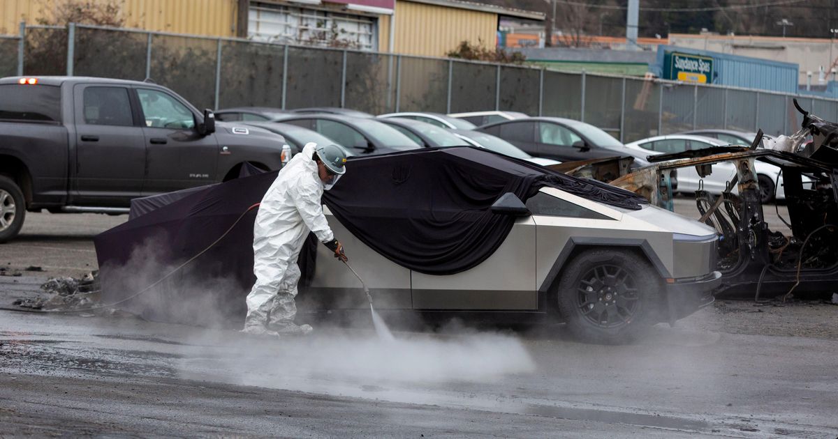 11:55 a.m. politics politics Trump Suggests Tesla Attackers Should Be Sent to El Salvador Prisons By Nia Prater Both Trump and his attorney general are rushing to defend Musk and Tesla.