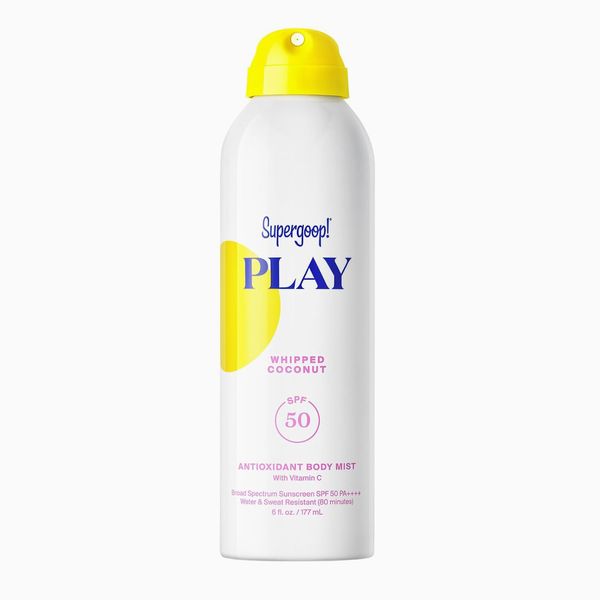 Supergoop! PLAY Antioxidant Body Mist SPF 50 with Vitamin C - Whipped Coconut