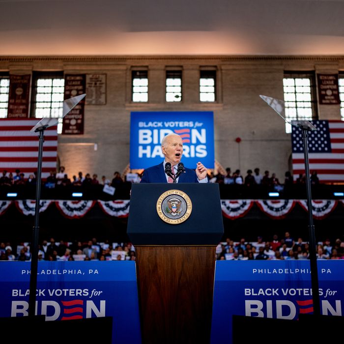 President Biden Holds Campaign Rally In Philadelphia