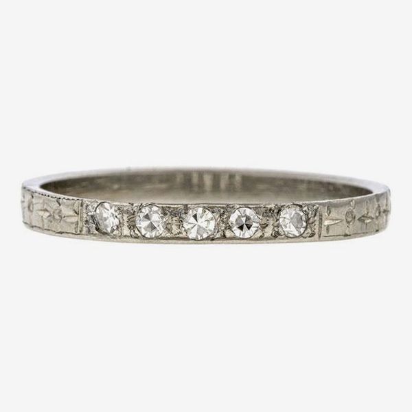 Doyle & Doyle Vintage Diamond Wedding Band Ring