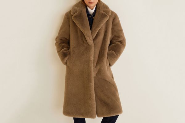 Oversized Faux-Fur Coat