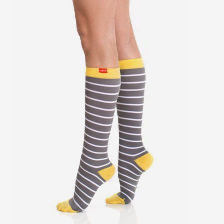 VIM & VIGR Stylish Compression Socks Nautical Stripes