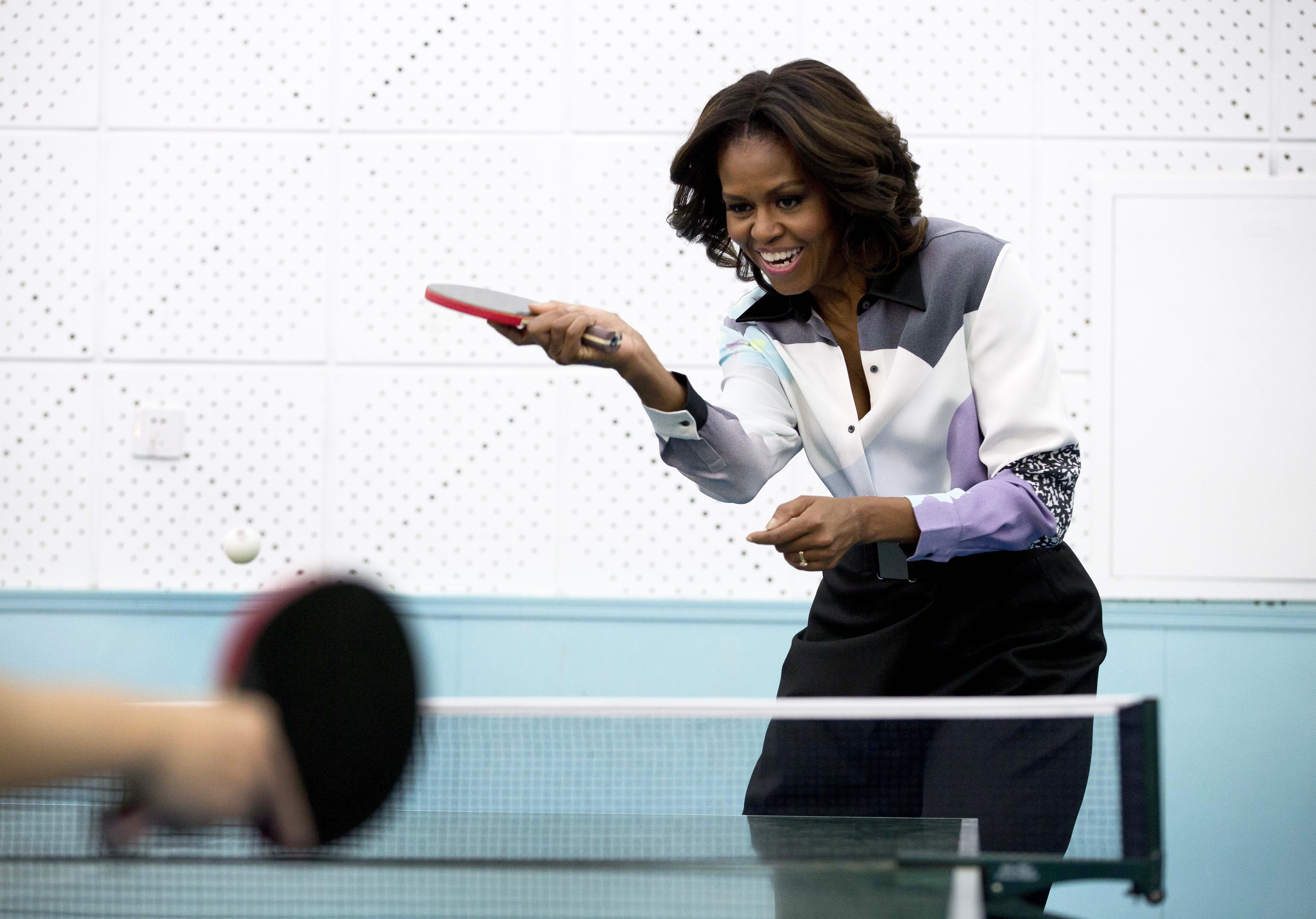 Pick-Up-And-Go Ping-Pong Table