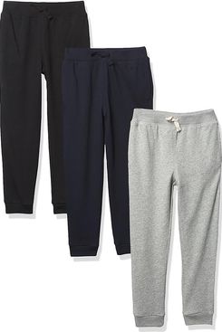 The Children’s Place Baby Boys’ and Toddler French Terry Jogger Sweatpants - 3 Pack