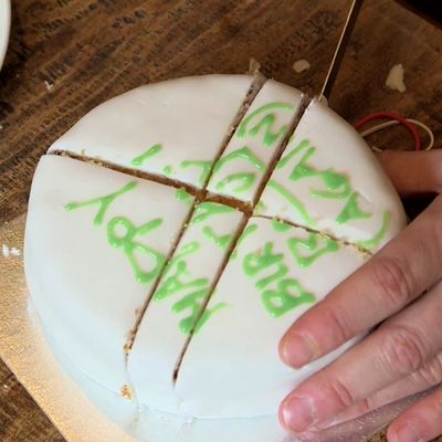 Mathematician Cake | bakehoney.com