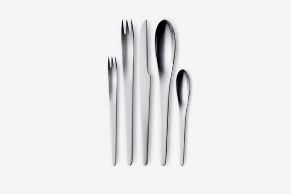 Arne Jacobsen 5-Piece Steel Cutlery Set