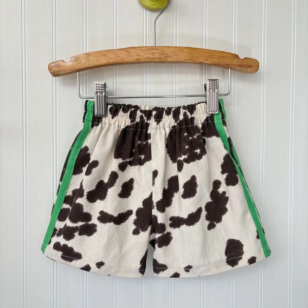 Little Lawless Cool Cow Shorts