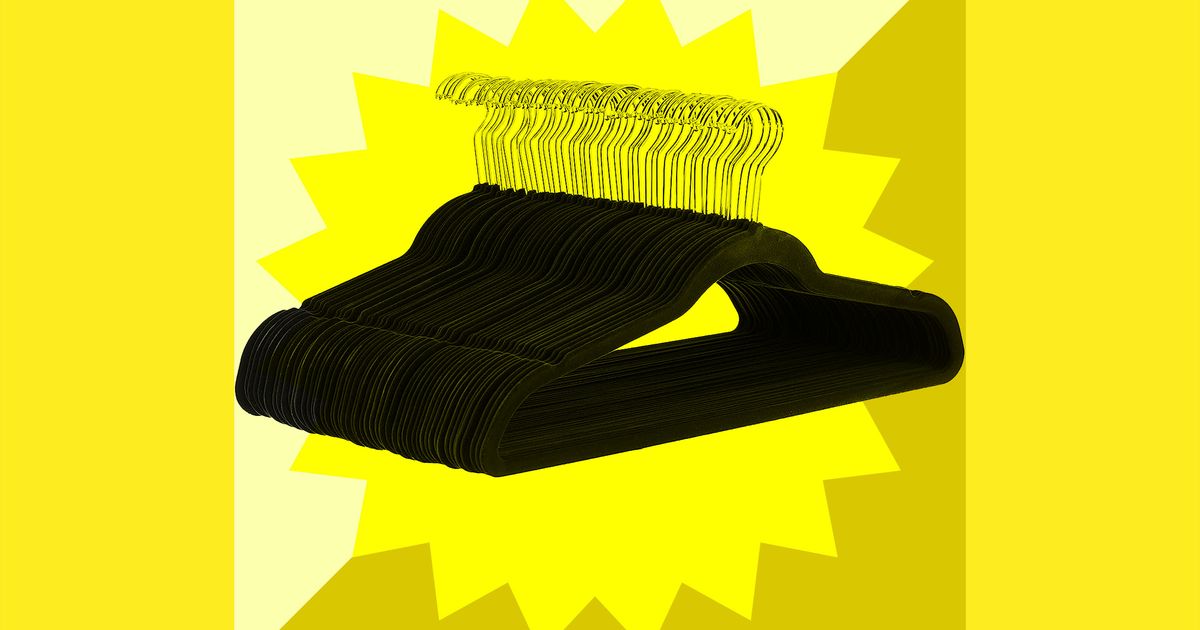 Amazon Basics Velvet Slim Hangers Sale 2023 The Strategist