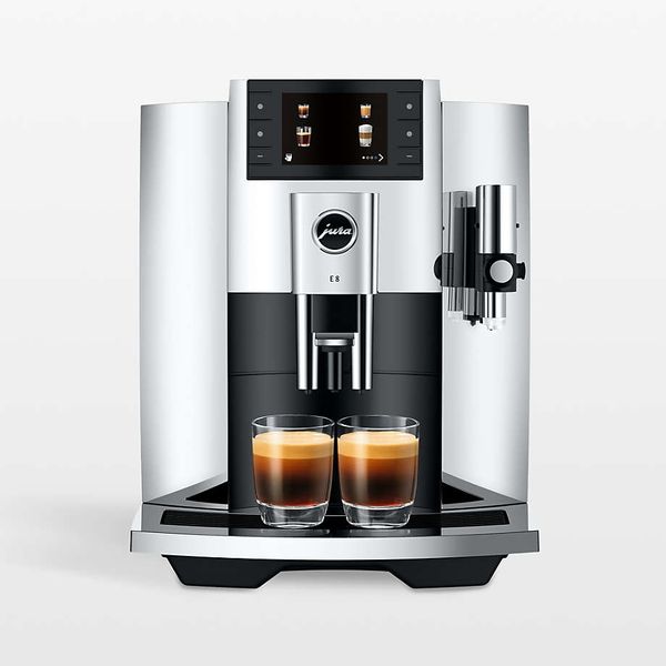 Jura E8 Automatic Espresso Machine - Chrome