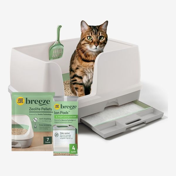 Tidy Cats Breeze X-Large Multi-Cat Starter Kit Litter Box