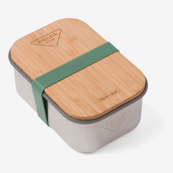 Prada Stainless Steel Sandwich Box