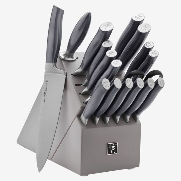 J.A. Henckels Graphite 18-Piece Knife Block Set