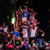 Knicks Fans Gather In NYC To Watch Game 5 Of The NBA Finals Against The San Antonio Spurs