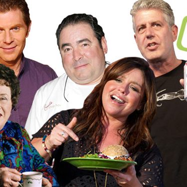 Love 'em or hate 'em, there's no denying the infulence of food TV's biggest names.