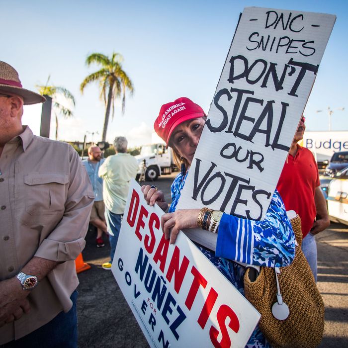 Florida Recounts Proceed Amid Wild Gop Vote Stealing Charges