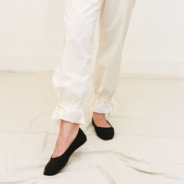 Salter House Batiste Cotton Tie Bloomer Pant