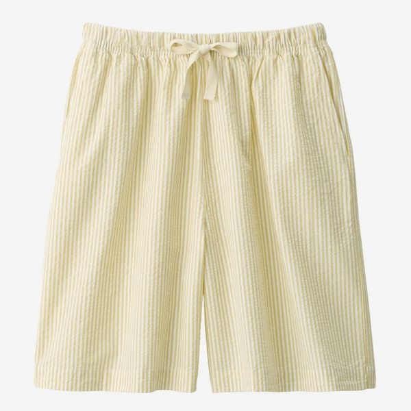 Muji Women's Seersucker Shorts