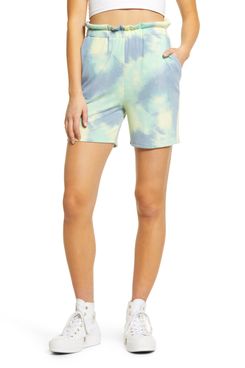 All In Favor French Terry Tie Dye Shorts