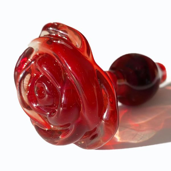 Nox Rose Handblown Glass Plug
