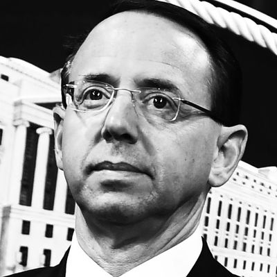 During William Barr’s press conference, all eyes were on Rod Rosenstein’s eyes.