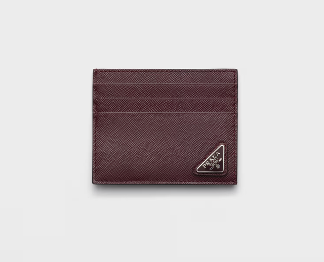 Prada Saffiano Leather Card Holder