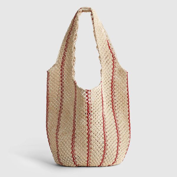 Madewell The Curved Crochet Shoulder Bag