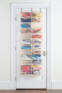 Theshold Target 24-Pocket Over-the-Door Shoe Organizer 12 Pairs New 