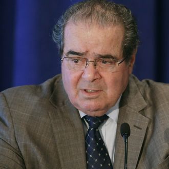 Supreme Court Associate Justice Antonin Scalia And Hillary Clinton Speak At Law Conference