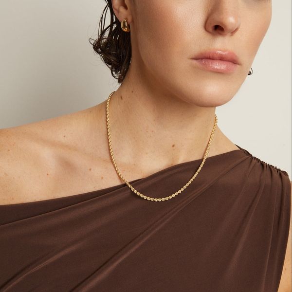 Aurate Medium Rope Chain Necklace