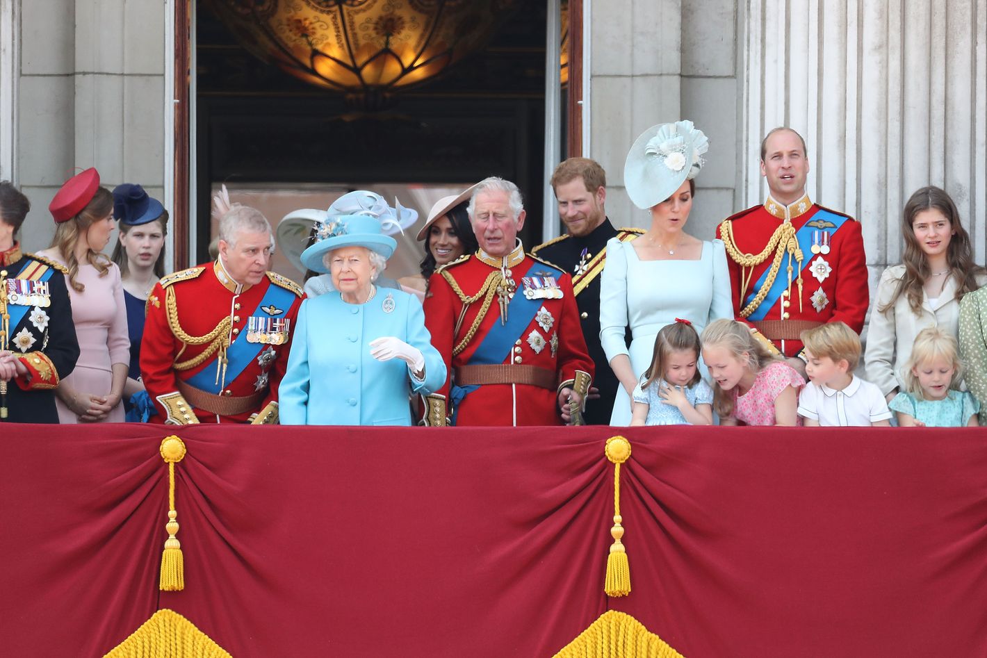 Meghan Markle and the Royals Celebrate the Queen’s Birthday