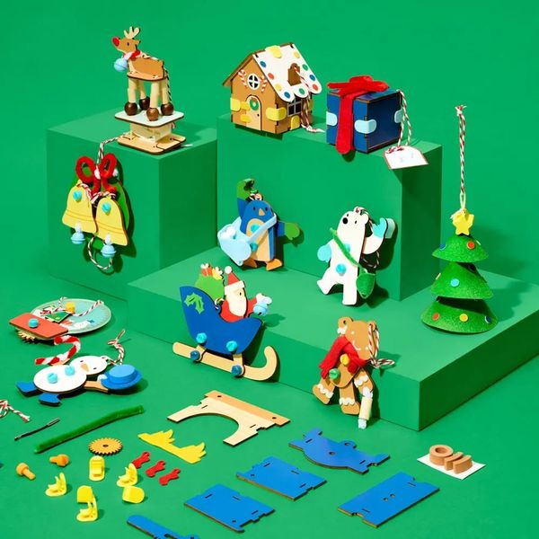 KiwiCo Mechanical Ornaments Advent Calendar