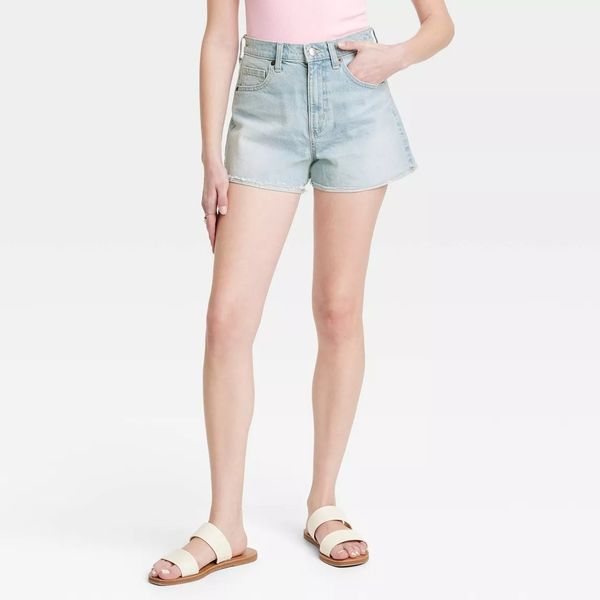 Universal Thread Women's High-Rise 90's Cutoff Jean Shorts