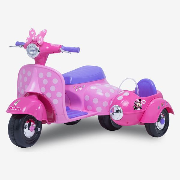 Flybar 6V Minnie Mouse Sidecar Scooter