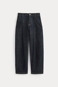 Everlane The High Rise Pleated Jean