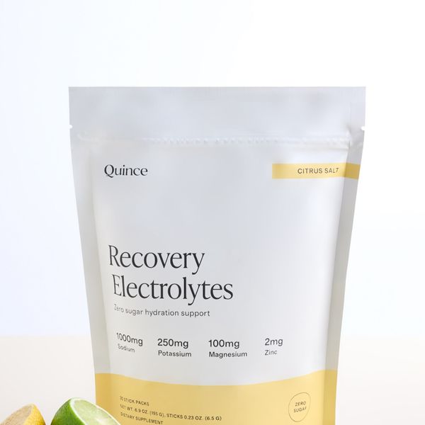 Quince Recovery Zero Sugar Hydration - Citrus Salt