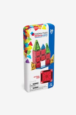 MAGNA-TILES microMAGS 26-Piece Travel Magnetic Construction Set