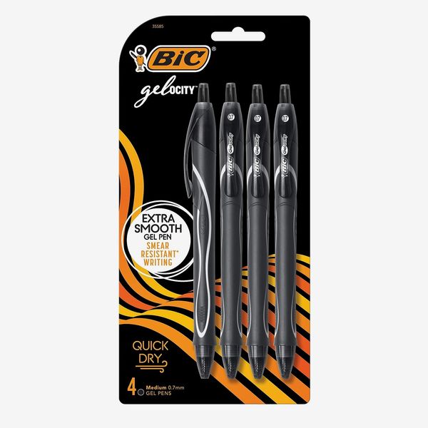 BIC Gel-ocity Retractable Quick-Dry Gel Pen