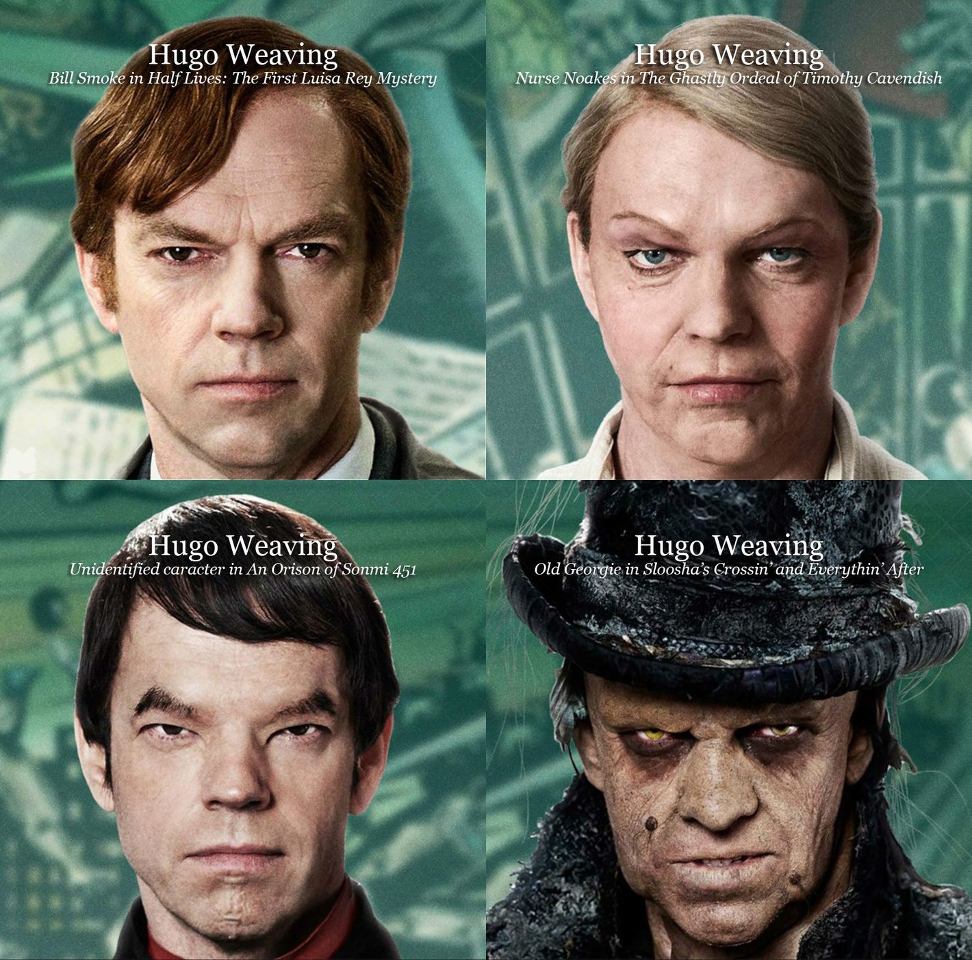 Hugo Weaving, 'Cloud Atlas' — Movie Transformations