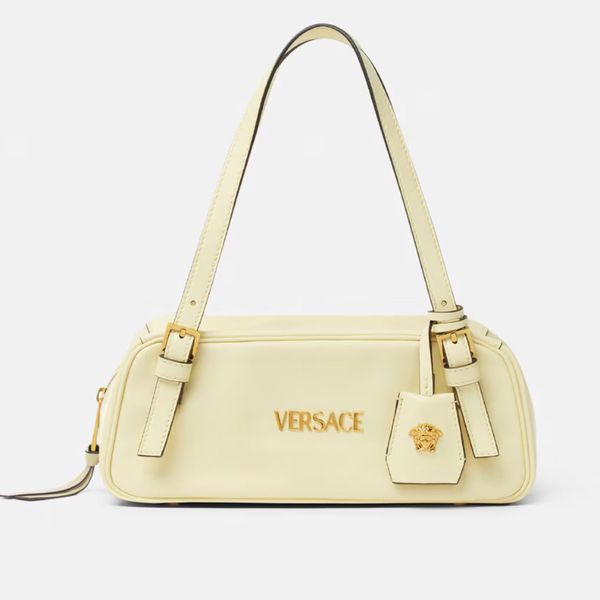 Versace Tag Bowling Shoulder Bag