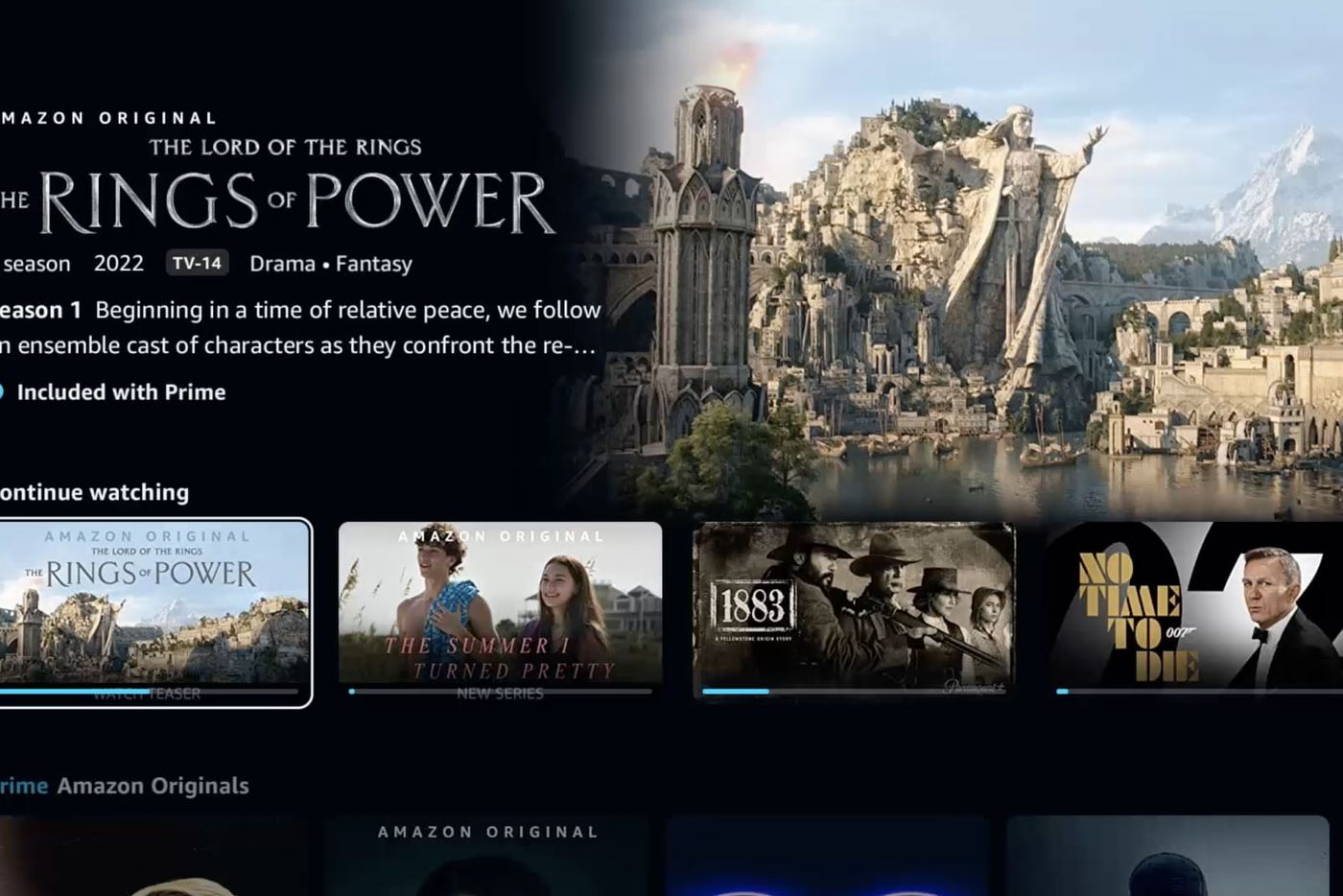 Prime Video Is Getting New Visuals Top 10 and Home Screen