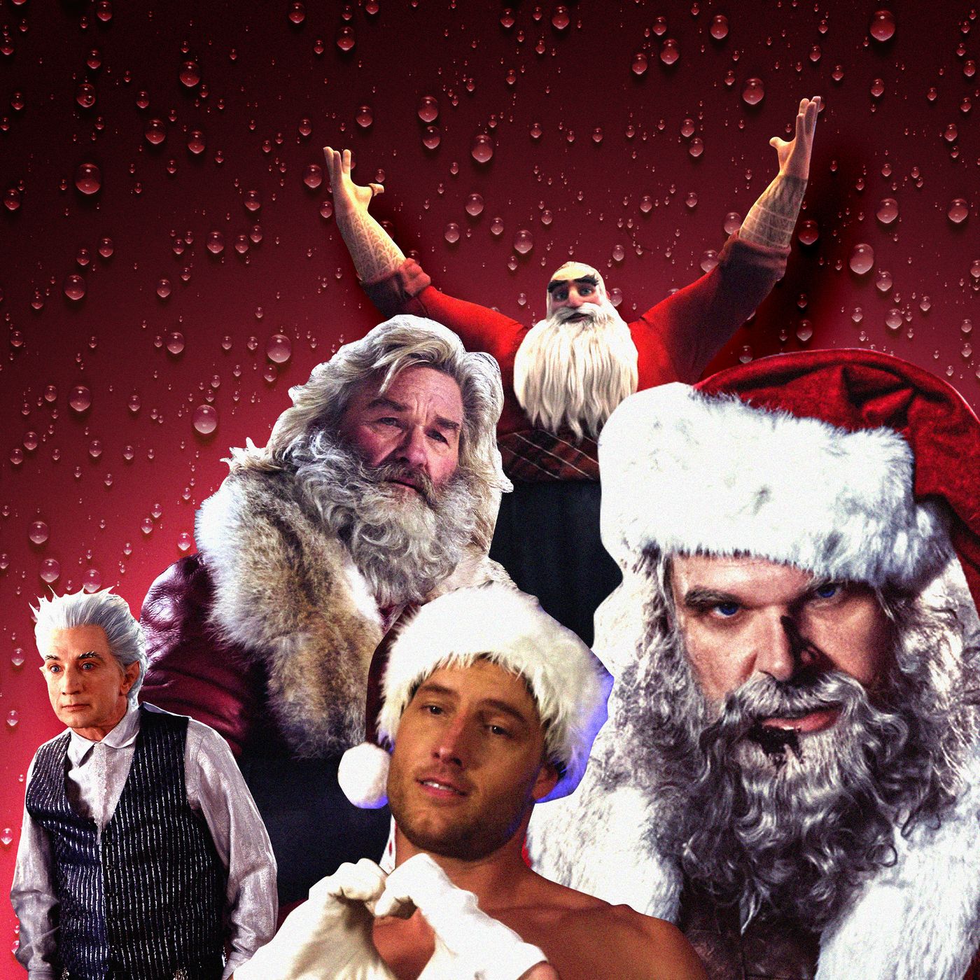 Naughty America 2girls And 1 Boy - The 15 Hottest Hot Santas in Christmas Movies
