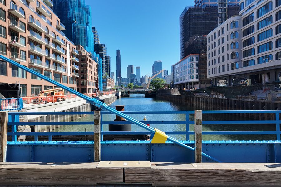 The Carroll Street Bridge Is on the Move Again
