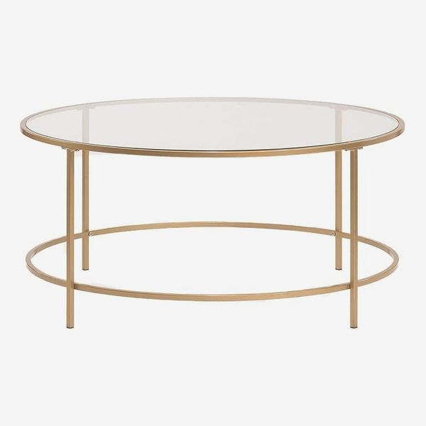 Sauder 417830 Int Lux Coffee Table Round