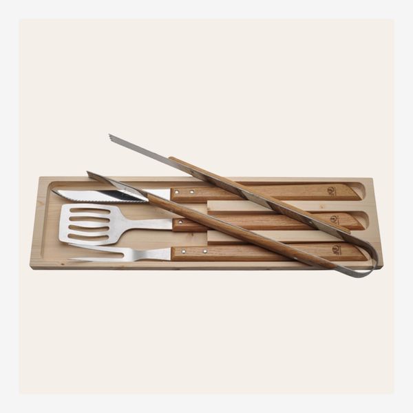 Jean Dubost Four-Piece BBQ Set