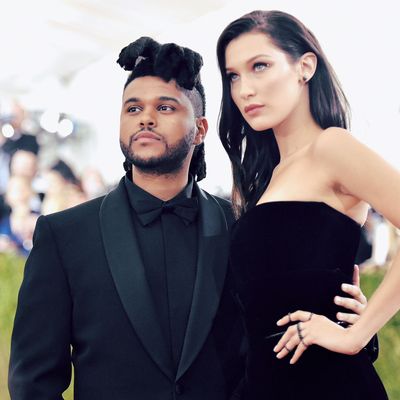 Bella Hadid and The Weeknd Kiss at Cannes