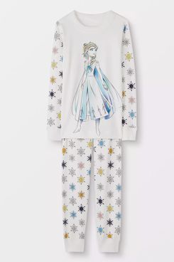 Hanna Andersson Disney Frozen 2 Long John Pajamas In Organic Cotton