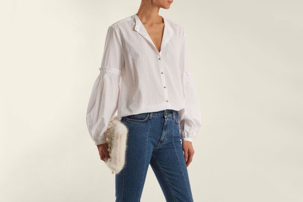 M.I.H. Esther Crinkled-Cotton Shirt